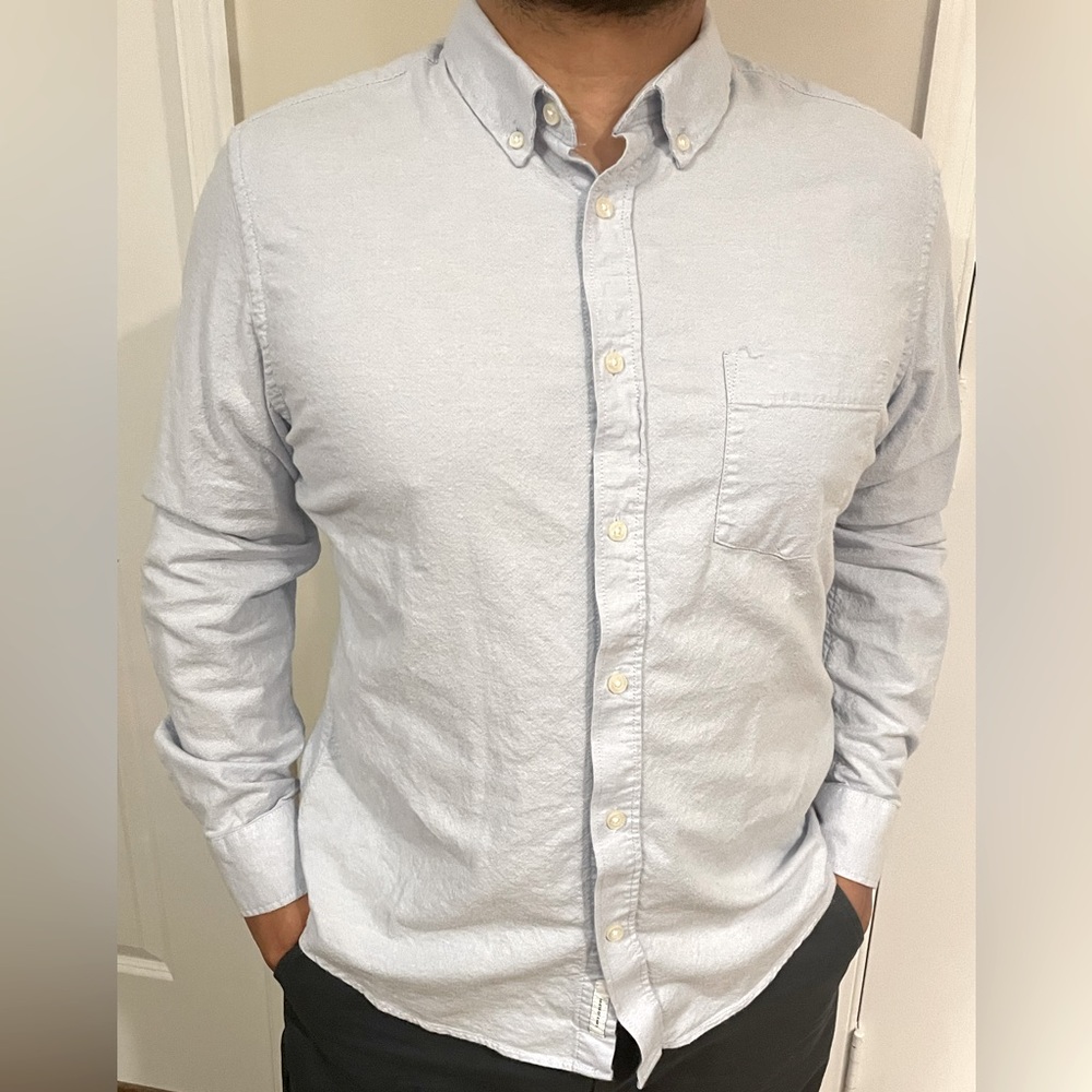 Goodfellow Light Blue Button Down Large (L)
